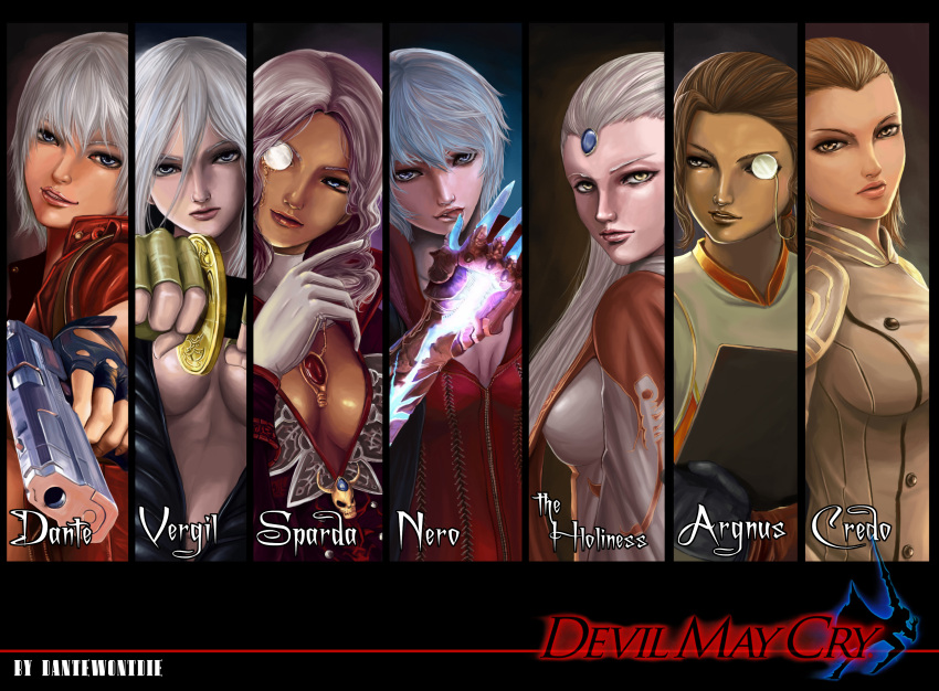 7girls agnus credo dante dantewontdie devil_may_cry devil_may_cry_4 female nero rule_63 sanctus sparda vergil