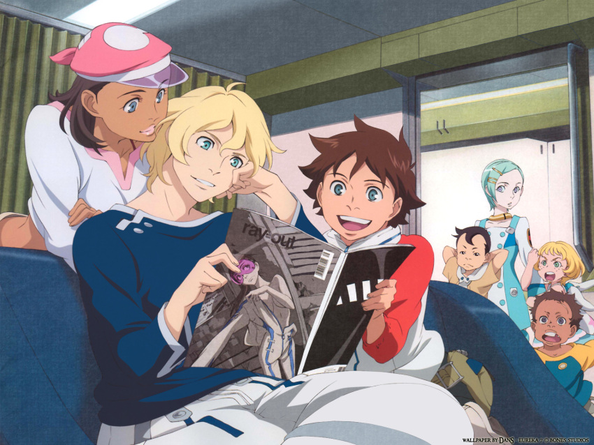 eureka eureka_seven gidget maeter maurice moondoggie renton_thurston