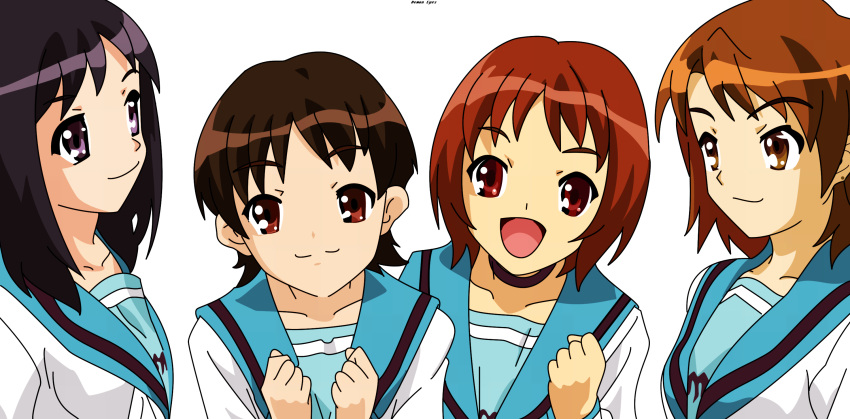 enomoto_miyuki enoz nakanishi_takako okajima_mizuki suzumiya_haruhi_no_yuuutsu zaizen_mai