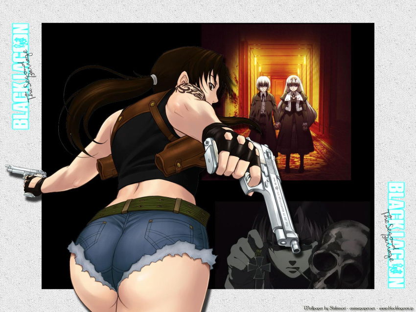 black_lagoon gretel gun hansel revy