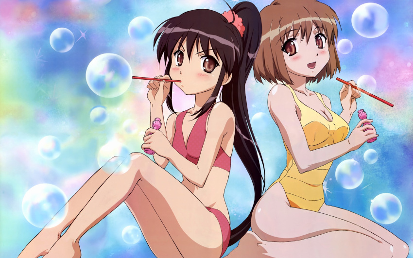 bikini high_res mizugi shakugan_no_shana shana wallpaper yoshida_kazumi