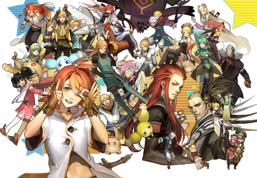 anise_tatlin arrieta asch aslan_frings dist duke_fabre gelda_nebilim ginji guy_cecil ion jade_curtiss largo_(tales_of_the_abyss) legretta liduke luke_fon_fabre male mary_(toa) mieu natalia_luzu_kimlasca_lanvaldear nephry_osborne noelle_(toa) noir_(toa) peony_ix pere susanne_fon_fabre sync tales_of_the_abyss tear_grants teodoro_grants urushi_(toa) von_grants york_(toa) yulia_jue