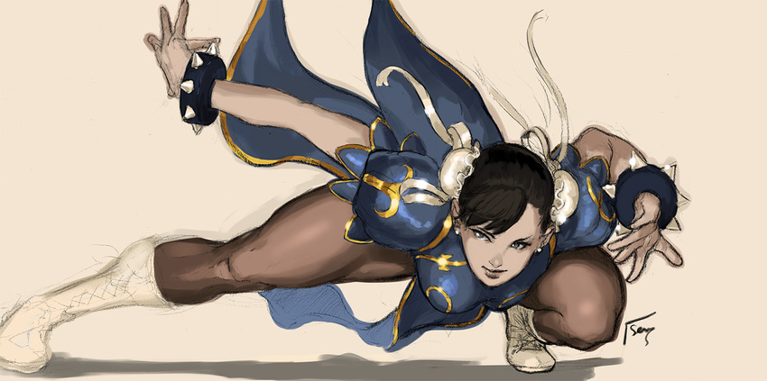 black_hair chun-li david_semsei female street_fighter thick_thighs