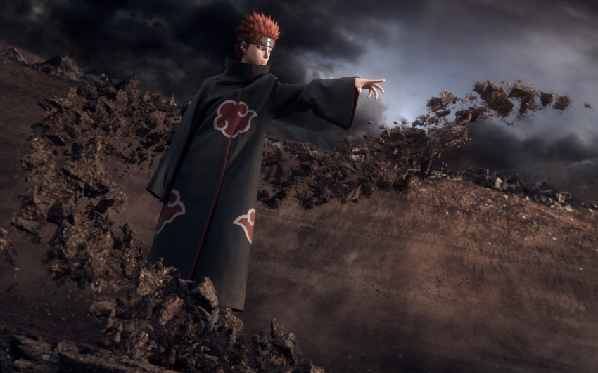 akatsuki naruto orange_hair pain possible_duplicate