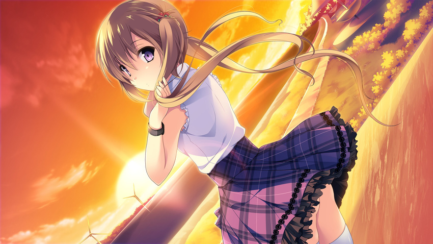 game_cg kazato_yoru kono_oozora_ni_tsubasa_wo_hirogete motoi_ayumu nopan thighhighs