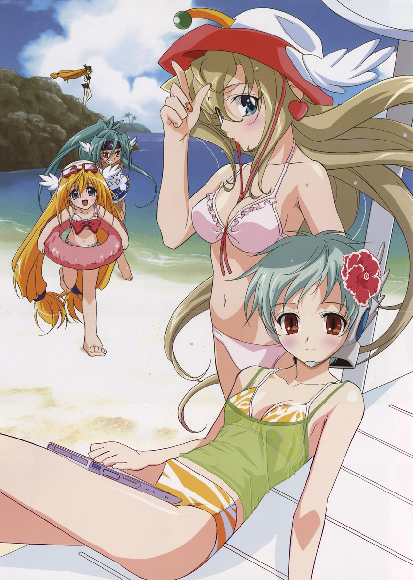 bikini chorus hydra laine swimsuits ufo_princess_valkyrie valkyrie