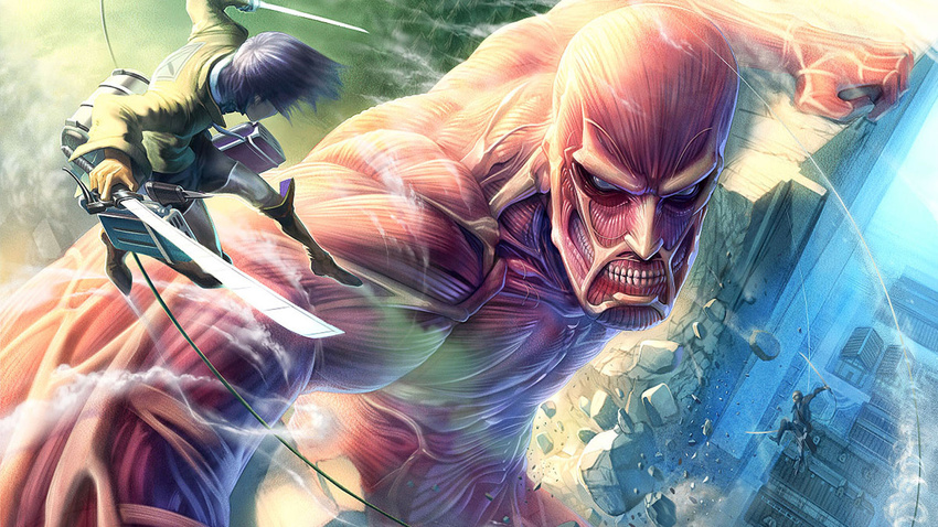 attack on shingeki_no_kyojin titan