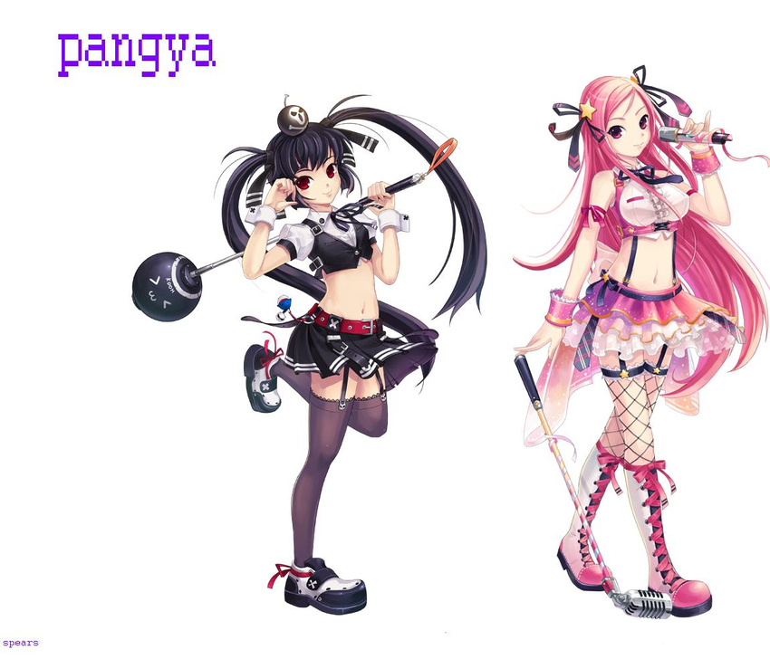 easycrew kooh lolita_fashion lucia pangya stockings thighhighs