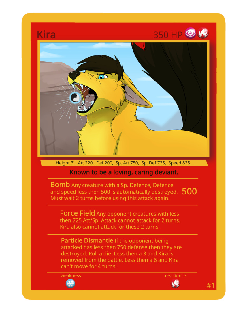 alpha_channel attack canid canine caraluca card card_template english_text female feral fox game_(disambiguation) hi_res kira_redpaw mammal ninetailed_fox nintendo pokemon pokemon_card pokemon_tcg solo text trading_card trading_card_game trading_card_template