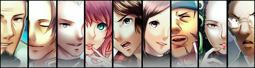 3girls 6+boys commentary highres ichimiya_(kyokugen_dasshutsu) junpei_(kyokugen_dasshutsu) kyokugen_dasshutsu kyokugen_dasshutsu:_9_jikan_9_nin_9_no_tobira multiple_boys multiple_girls murasaki_(kyokugen_dasshutsu) niels_(kyokugen_dasshutsu) ninth_man_(kyokugen_dasshutsu) ryan_(stepde14) santa_(kyokugen_dasshutsu) seven_(kyokugen_dasshutsu) yashiro_(kyokugen_dasshutsu) yotsuba_(kyokugen_dasshutsu)