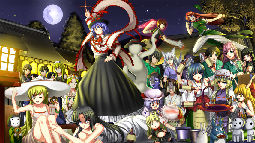 crossover group moon rosario+vampire shibata_kuru tagme_(character) touhou