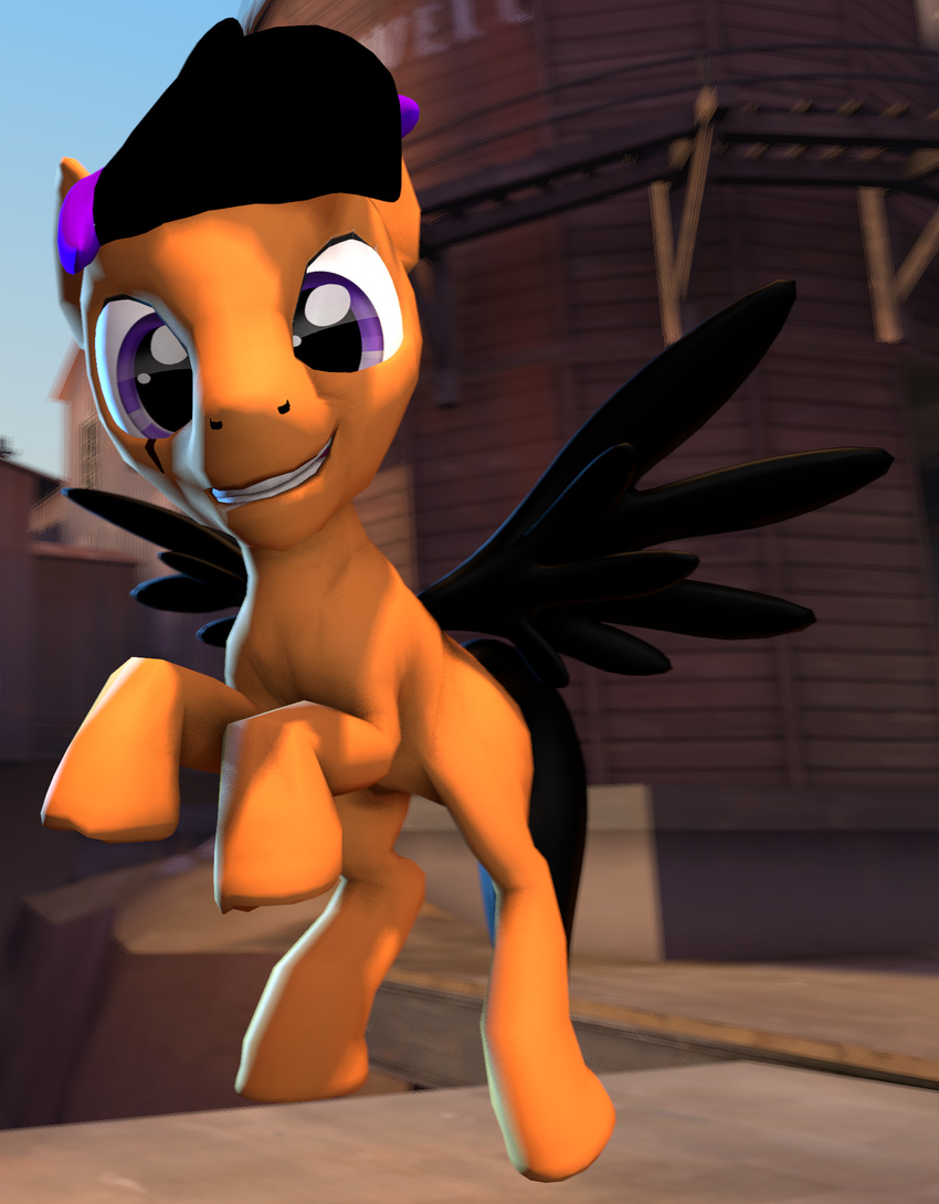 3d_(artwork) digital_media_(artwork) equid equine fan_character feral hasbro hi_res male mammal my_little_pony mythological_creature mythological_equine mythology pegasus sharpshooter sharpshooter_(character) solo source_filmmaker_(artwork) wings