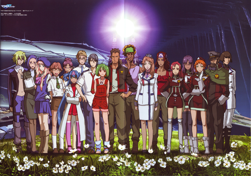 brera_sterne catherine_glass crease ebata_risa klan_klein leon_mishima luca_angeloni macross macross_frontier matsuura_nanase mikhail_buran ozma_lee ranka_lee saotome_alto sheryl_nome takahashi_yuuichi