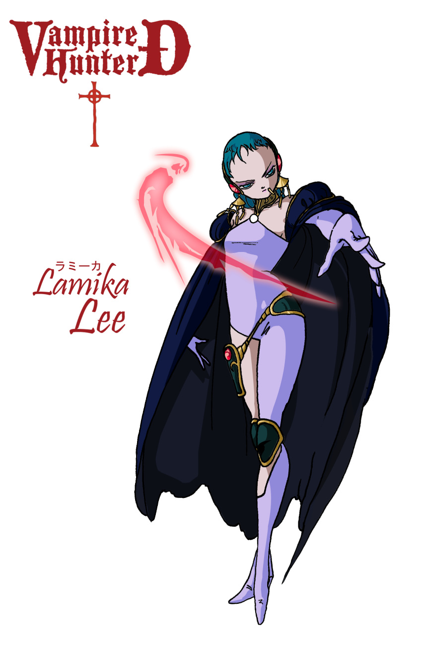 absurdres green_hair highres lamica lamica_lee pale_skin ramica vampire vampire_hunter_d