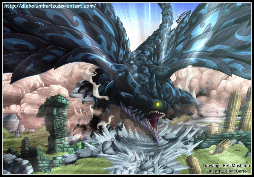 acnologia diabolumberto dragon epic fairy_tail highres mashima_hiro