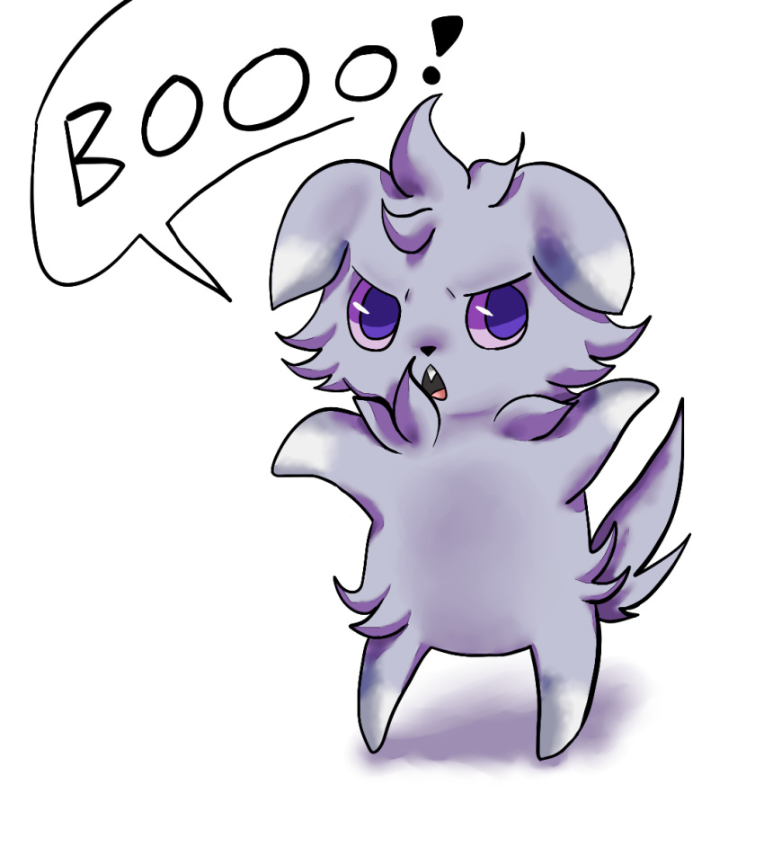 2016 ambiguous_feral ambiguous_gender black_nose cheek_tuft chest_tuft colored dialogue digital_drawing_(artwork) digital_media_(artwork) espurr facial_tuft featureless_feet featureless_hands feet feral fluffy fluffy_tail folded_ears fur furrowed_brow generation_6_pokemon grey_body grey_fur grey_hair grey_tail hair hi_res multicolored_body multicolored_fur nintendo open_mouth pink_tongue pokemon pokemon_(species) purple_eyes purple_sclera shaded shadnoir simple_background solo speech_bubble standing tail teeth tongue tuft two_tone_body two_tone_fur white_background white_body white_fur yelling