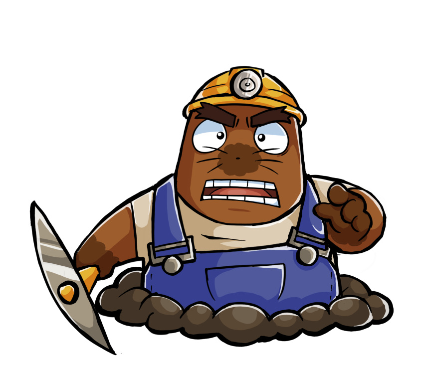 2023 4_fingers alpha_channel animal_crossing anthro armor biped brown_body clothing eulipotyphlan fingers hard_hat headgear helmet hi_res humanoid_hands male mammal marimosgoldfish mole_(animal) mr._resetti nintendo overalls shirt simple_background slightly_chubby solo topwear transparent_background