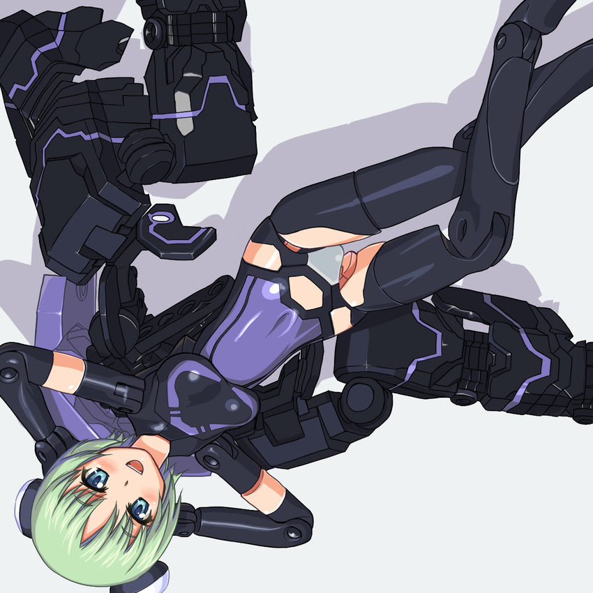 blue_eyes busou_shinki green_hair maryceles vallerg