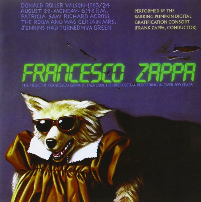 1984 ambiguous_gender canid canine english_text eyewear fennec_fox feral fox frank_zappa gabrielle_raumberger mammal new_age_art solo sunglasses text true_fox