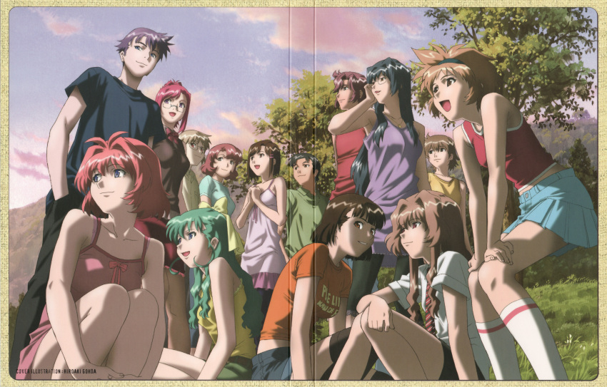 crease gohda_hiroaki herikawa_koishi kamishiro_maiku kazami_mizuho kusanagi_kei magumo_hyosuke mashita_futaba miyafuji_miina morino_ichigo onegai_twins onodera_karen sagawa_akina shidou_haruko