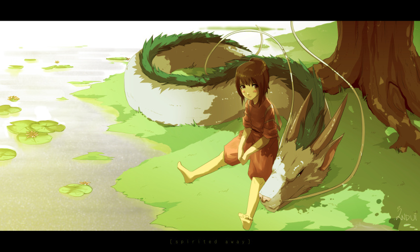 dragon ghibli haku ogino_chihiro spirited_away