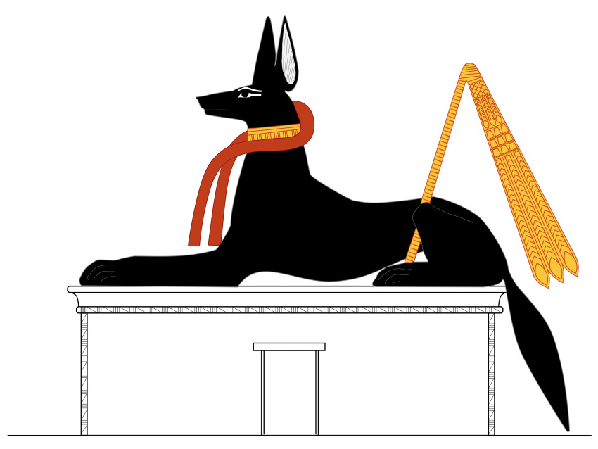 2007 4:3 alpha_channel ambiguous_gender anubian_jackal anubis black_body black_fur canid canine canis cc-by-sa collar creative_commons deity digital_media_(artwork) egyptian egyptian_mythology eyebrows feral fur gnu_fdl hi_res jackal jeff_dahl male_(lore) mammal middle_eastern_mythology mouth_closed mythology paws pupils side_view simple_background sitting snout solo tail tomb transparent_background whip