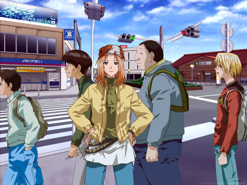 genshiken kasukabe_saki kousaka_makoto kugayama_mitsunori madarame_harunobu sasahara_kanji