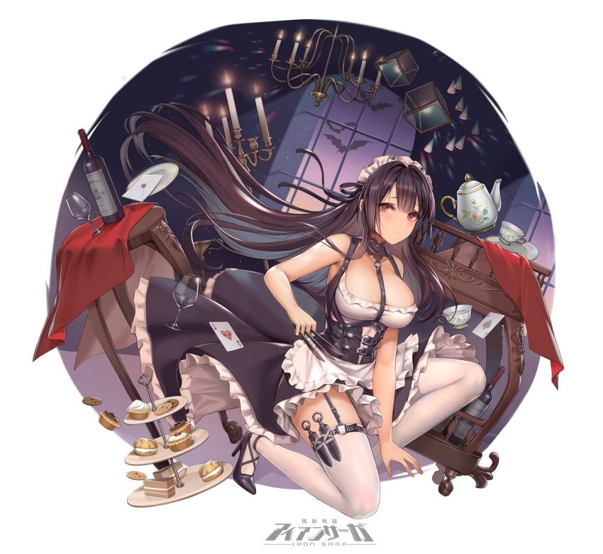 cleavage dress heels jidong_zhandui maid stockings tagme thighhighs weapon zjsstc