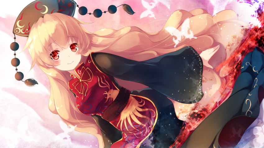 gengetsu_chihiro junko tagme touhou wallpaper