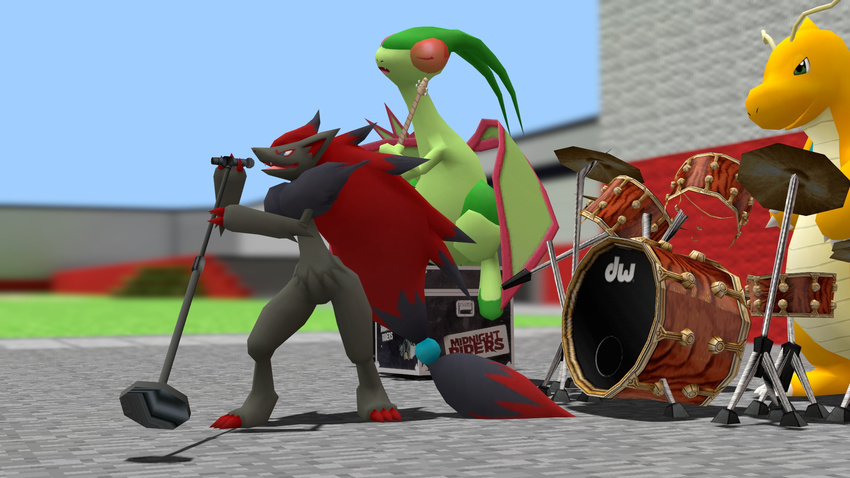 band dragonite flygon highres pokemon zoroark