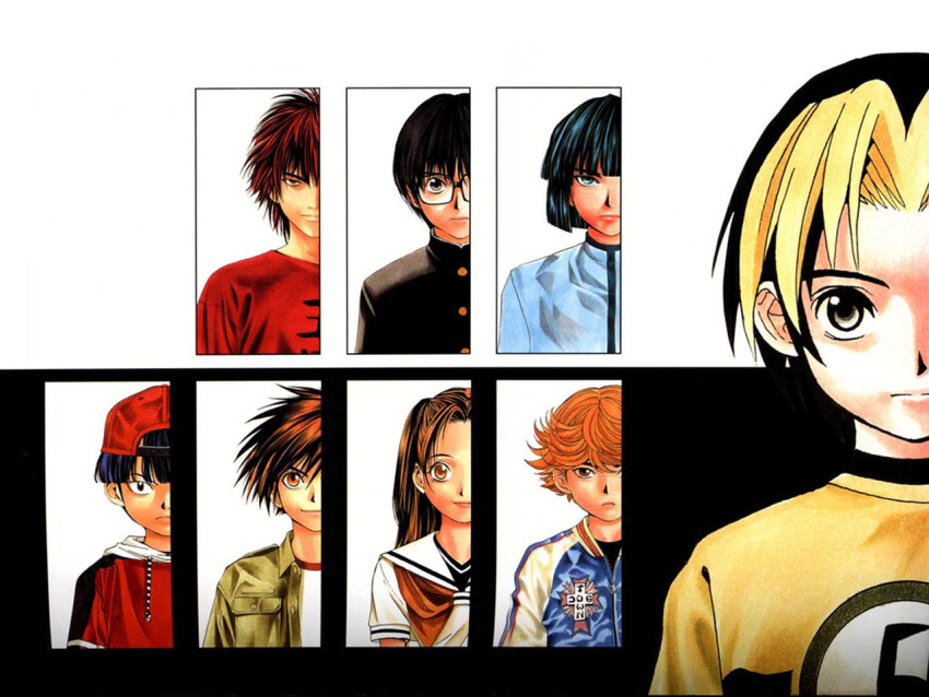 fujisaki_akari fujiwara_no_sai hikaru_no_go kaga_tetsuo mitani_yuki shindou_hikaru touya_akira tsutsui_kimihiro waya_yoshitaka