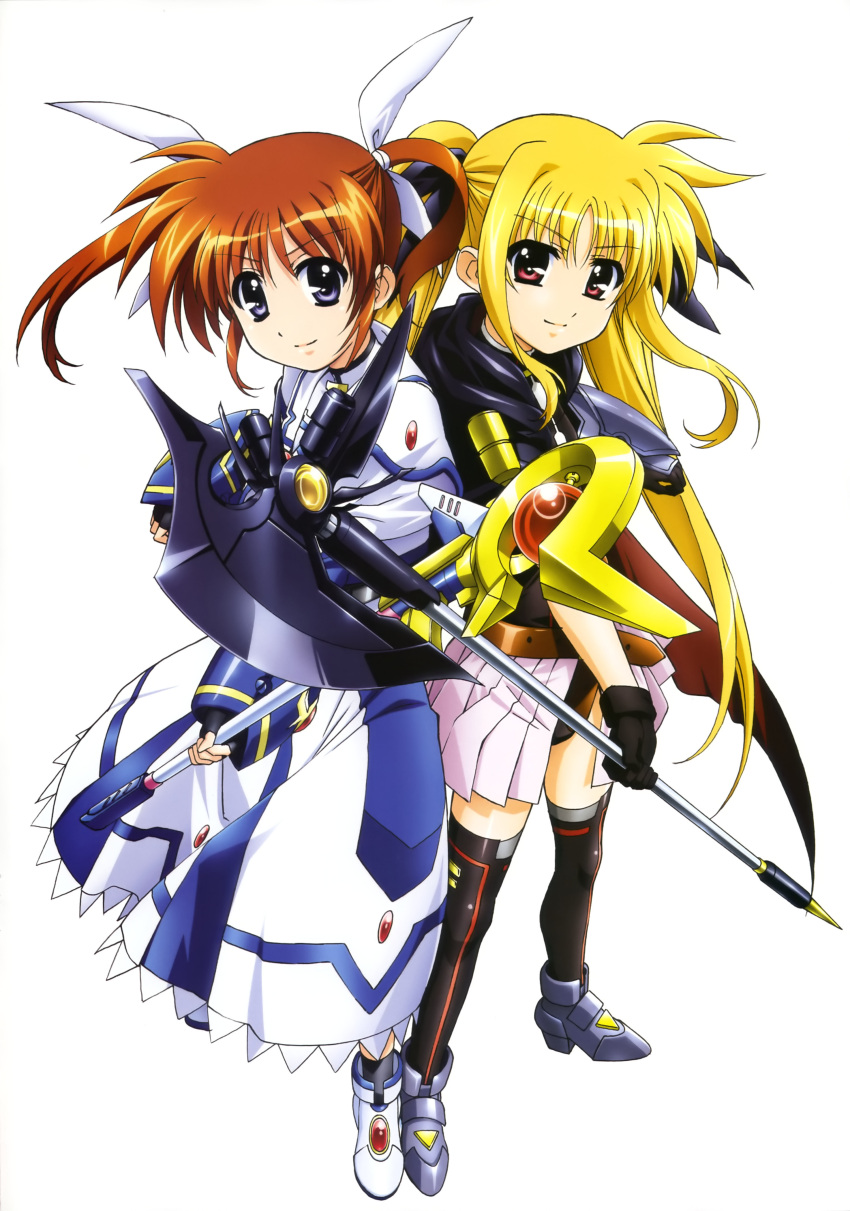 bardiche fate_testarossa mahou_shoujo_lyrical_nanoha mahou_shoujo_lyrical_nanoha_a's mahou_shoujo_lyrical_nanoha_the_movie_2nd_a's tagme takamachi_nanoha