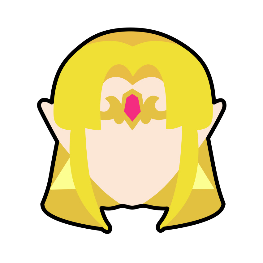 absurdres blonde_hair female highres nintendo portrait princess_zelda rin-girl super_smash_bros. super_smash_bros._ultimate the_legend_of_zelda