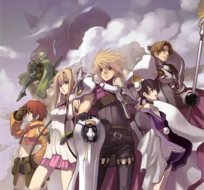 ar_tonelico aurica_nestmile krusche_elendia misha_arsellec_lune nagi_ryou