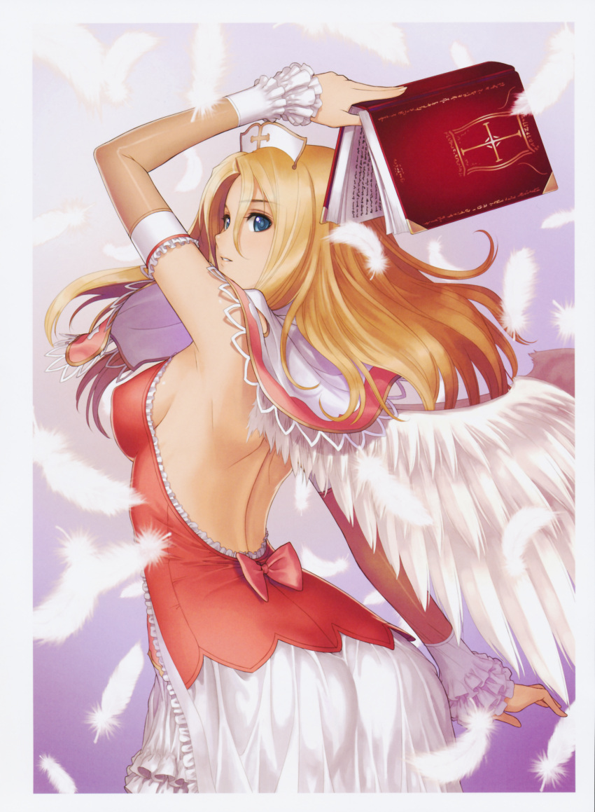 dress rufina_wyndaria shining_tears shining_wind shining_world tony_taka wings