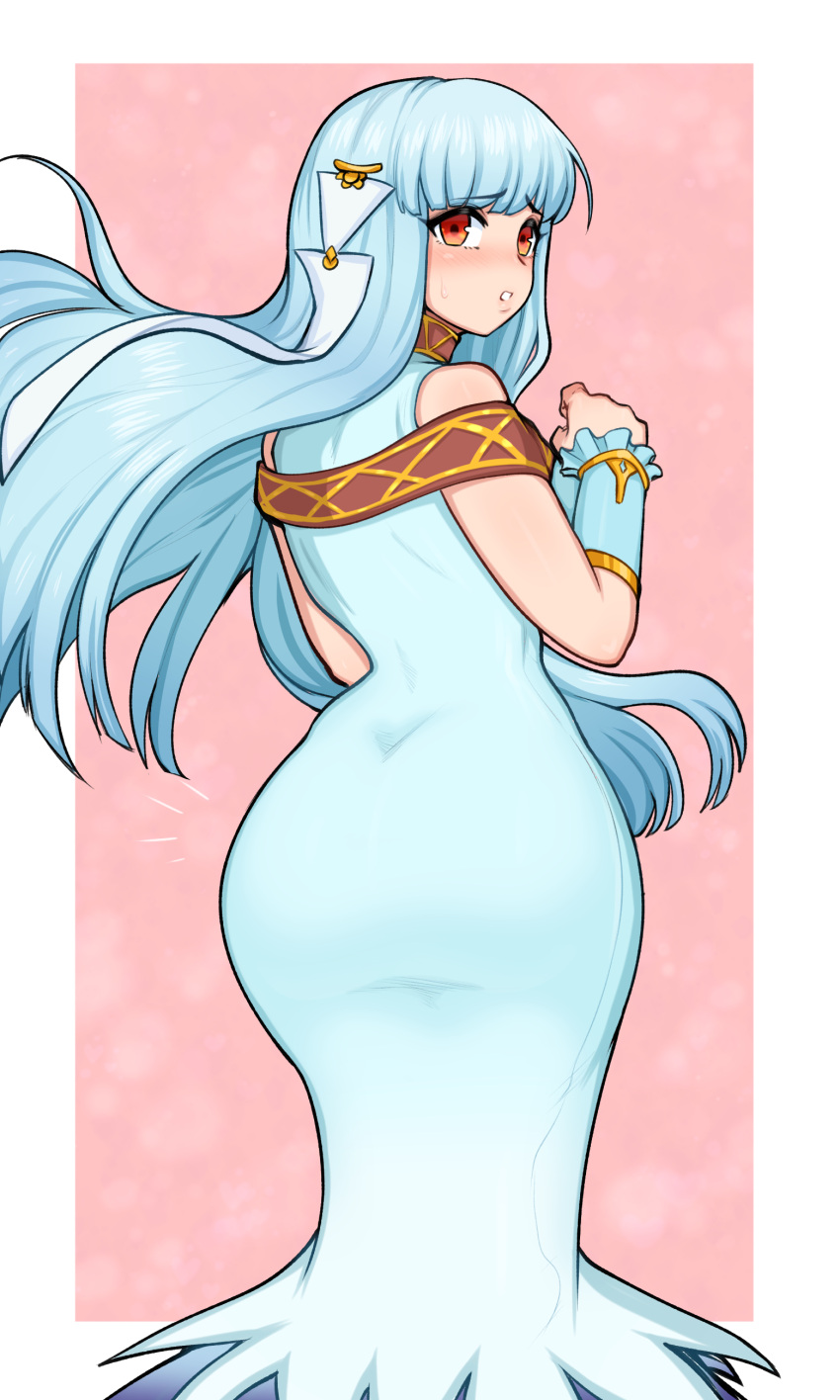 afrobull ass dress fire_emblem ninian