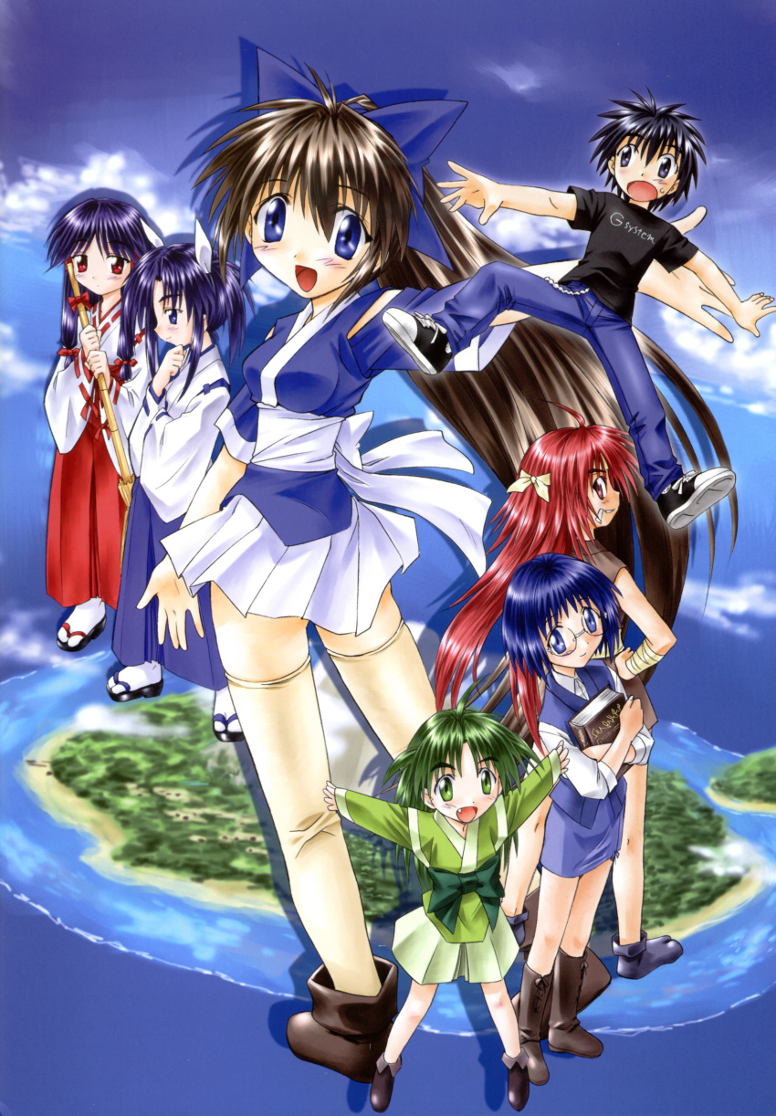 ayane chikage fixme machi nagasarete_airantou rin suzu touhouin_ikuto yukino