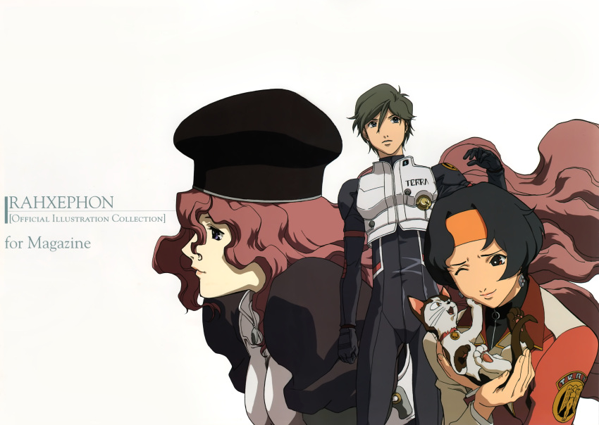 kamina_ayato kisaragi_quon rahxephon shitow_haruka tagme