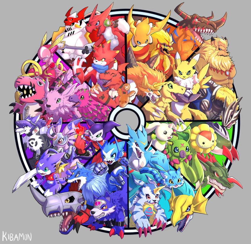 abs absurd_res agumon animal_skin anthro apollomon appmon_(species) armor bandai_namco betelgammamon bread claws color_wheel color_wheel_challenge coredramon crusadermon digimon digimon_(species) dokamon dorulumon extyrannomon exveemon feral food forehead_gem fur gabumon gallantmon gaogamon gem geogreymon glowing glowing_eyes group guilmon gumdramon headgear helmet hi_res horn humanoid impmon kibamon1 knight lekismon leomon loogamon magnadramon male mane metalgreymon muscular muscular_anthro muscular_male patamon pecs pomumon raptordramon seadramon sharp_teeth shirtless shoutmon shutmon striped_body striped_fur stripes sunflowmon teeth terriermon wanyamon warrior wings wormmon