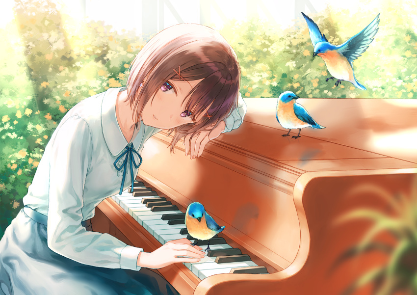 animal bird hiten_goane_ryu instrument original piano