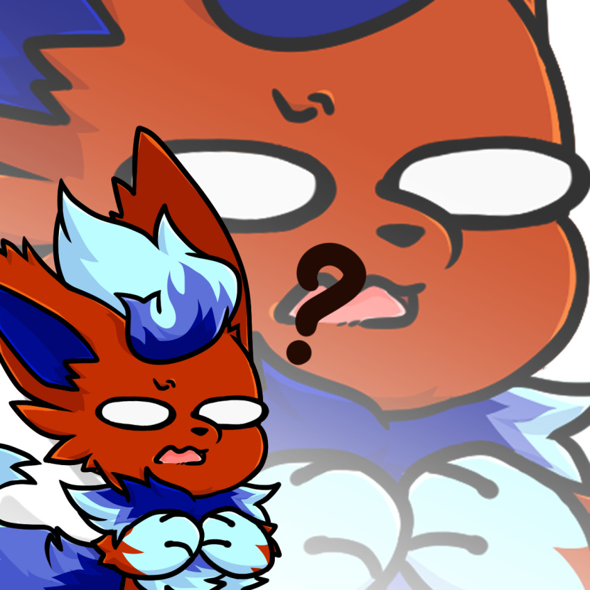 1:1 akemitsu_(palmtrees) alpha_channel confusion discord_(app) eevee eeveelution emoji emote expressions female feral flareon generation_1_pokemon hi_res lusagafus meme nintendo pokemon pokemon_(species) solo sticker telegram_sticker