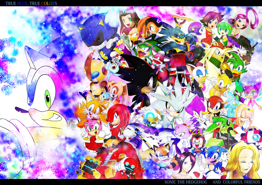 absolutely_everyone amy_rose bean_the_dynamite big_the_cat blaze_the_cat chaos_zero charmy_bee chip chris_thorndyke cosmo cream_the_rabbit cubot dr._eggman e-102_gamma e-123_omega espio_the_chameleon everyone fang_the_sniper jet_the_hawk knuckles_the_echidna maria_robotnik marine_the_raccoon merlina metal_sonic mighty_the_armadillo miles_tails_prower orbot princess_elise princess_elise_(sonic_the_hedgehog) ray_the_flying rouge_the_bat shade_the_echidna shadow_the_hedgehog shahra silver_the_hedgehog sonic sonic_the_hedgehog sonic_unleashed squirrel storm_the_albatross tails tikal_the_echidna vector_the_crocodile void wave_the_swallow