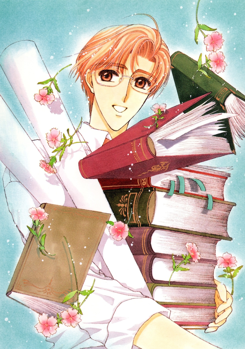 card_captor_sakura clamp kinomoto_fujitaka male tagme