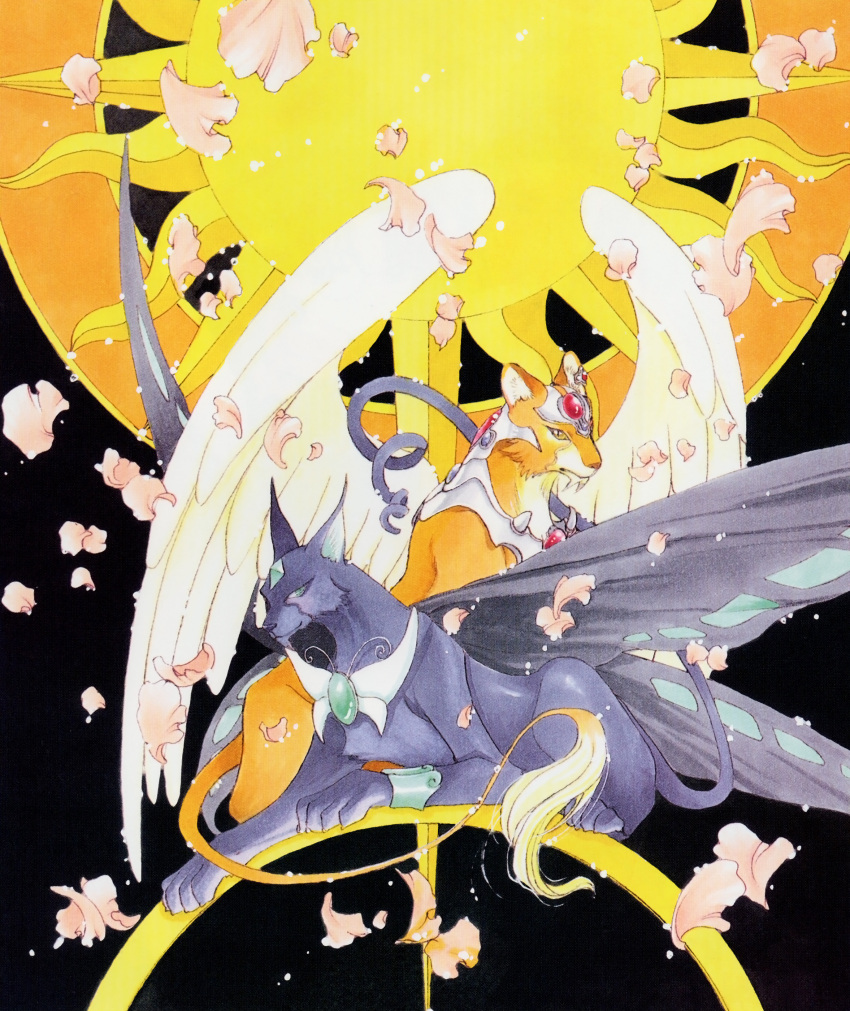 card_captor_sakura clamp kerberos spinel_sun tagme