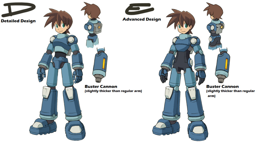 1boy capcom male male_focus no_headwear no_helmet official_art rock_volnutt rockman rockman_dash rockman_dash_3 solo