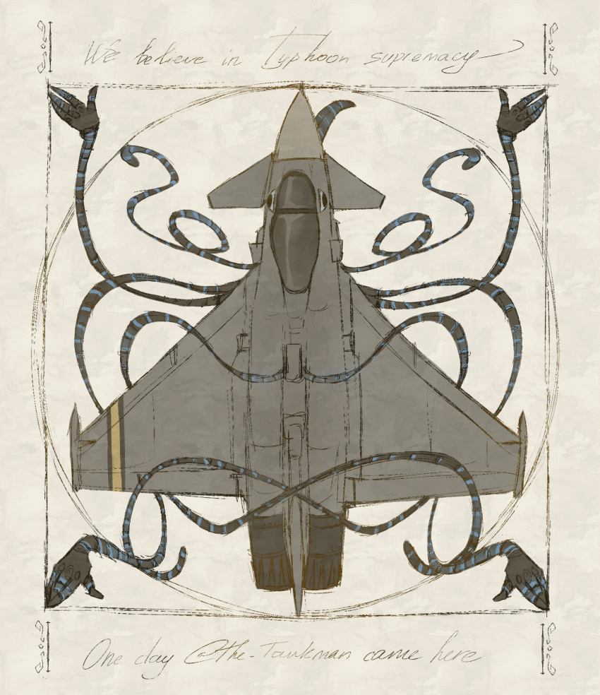 aircraft airplane dire_aircraft dire_machine dire_vehicle eurofighter_typhoon hi_res jet living_aircraft living_machine living_vehicle machine male mechadendrites mechanophilia sharptail solo thetankman vehicle vitruvian_man