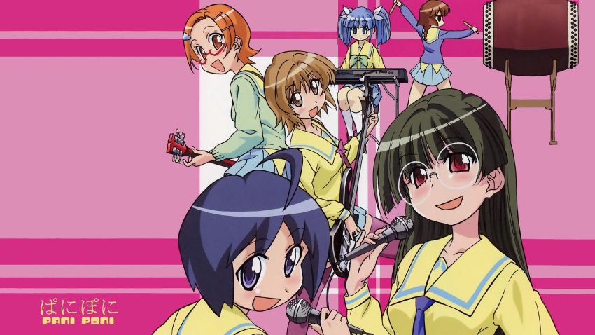 ichijou katagiri_himeko momose_kurumi pani_poni_dash suzuki_sayaka tachibana_rei uehara_miyako