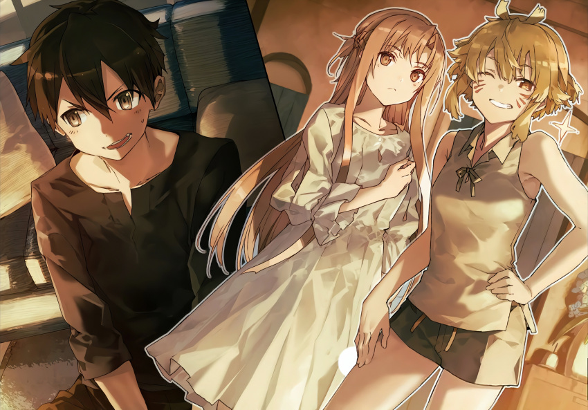 abec argo_(sword_art_online) asuna_(sword_art_online) kirito sword_art_online sword_art_online_progressive