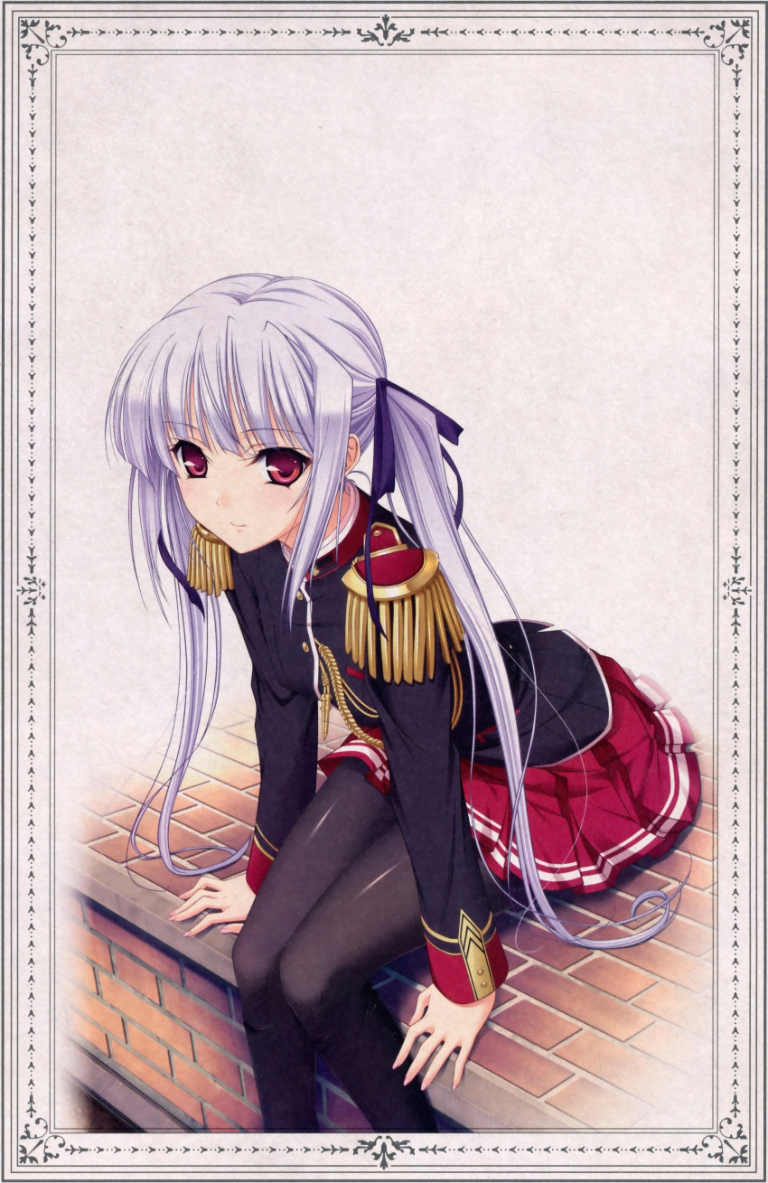 komori_kei lisa_eostre pantyhose ricotta seifuku tagme walkure_romanze