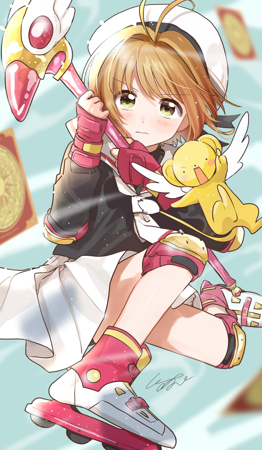 card_captor_sakura kinomoto_sakura pomu tagme